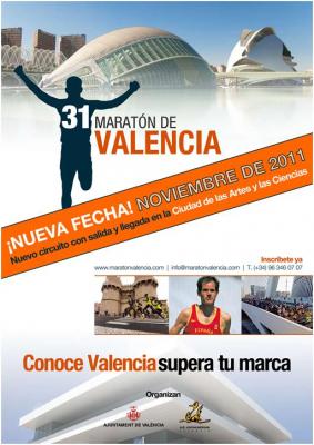 Maratón de Valencia.